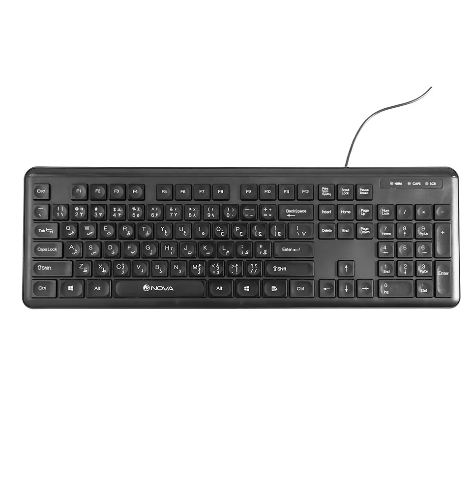 کیبورد سیم دار NOVA نوا مدل NK-102